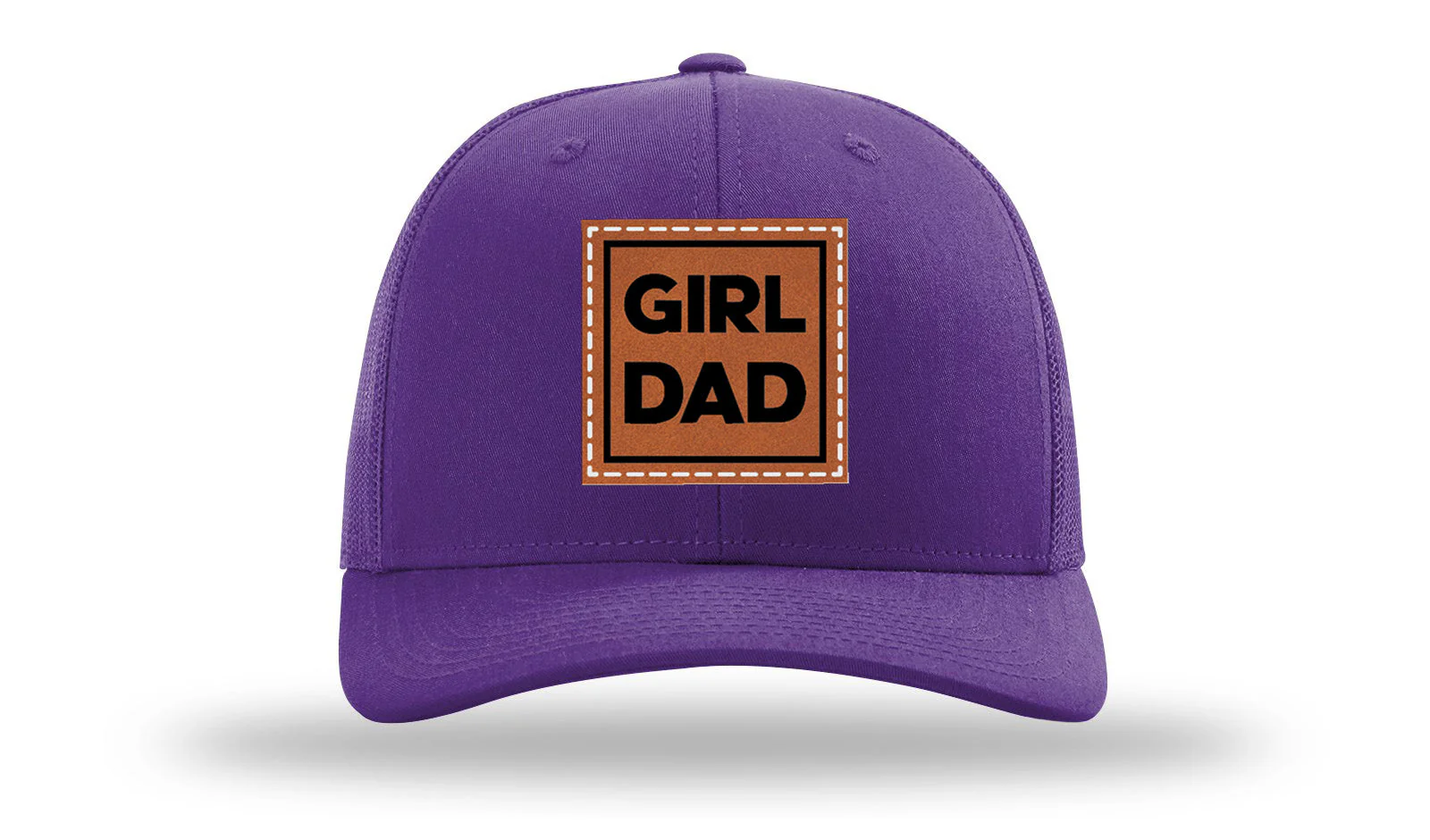 Girl Dad Leather Patch Richardson 112 Hat - Image 30