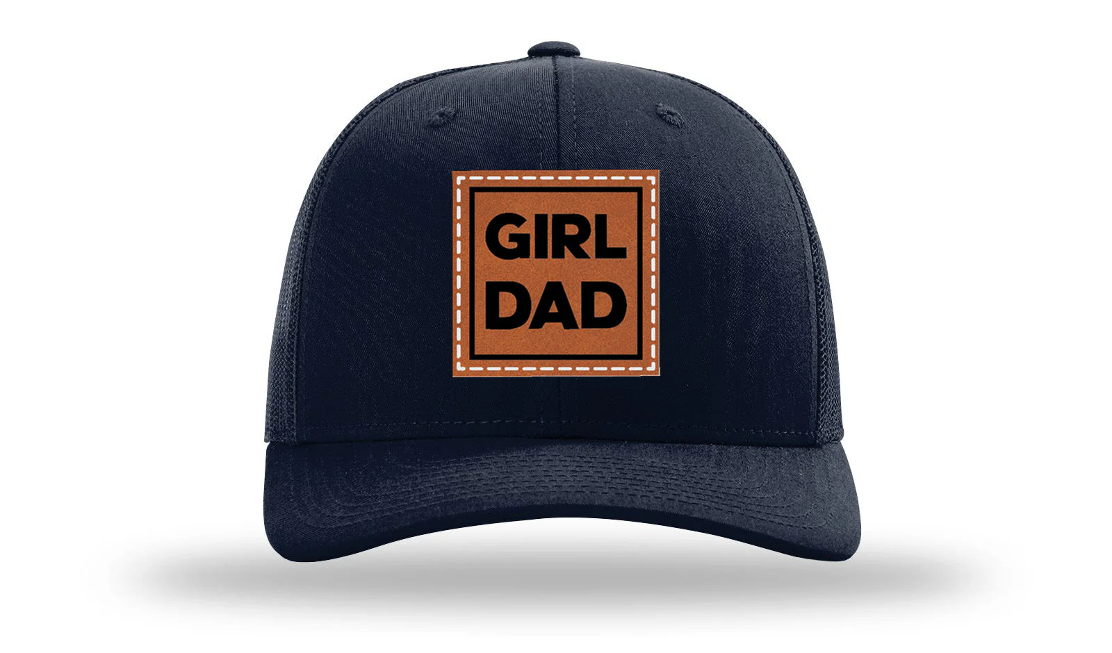 Girl Dad Leather Patch Richardson 112 Hat - Image 4