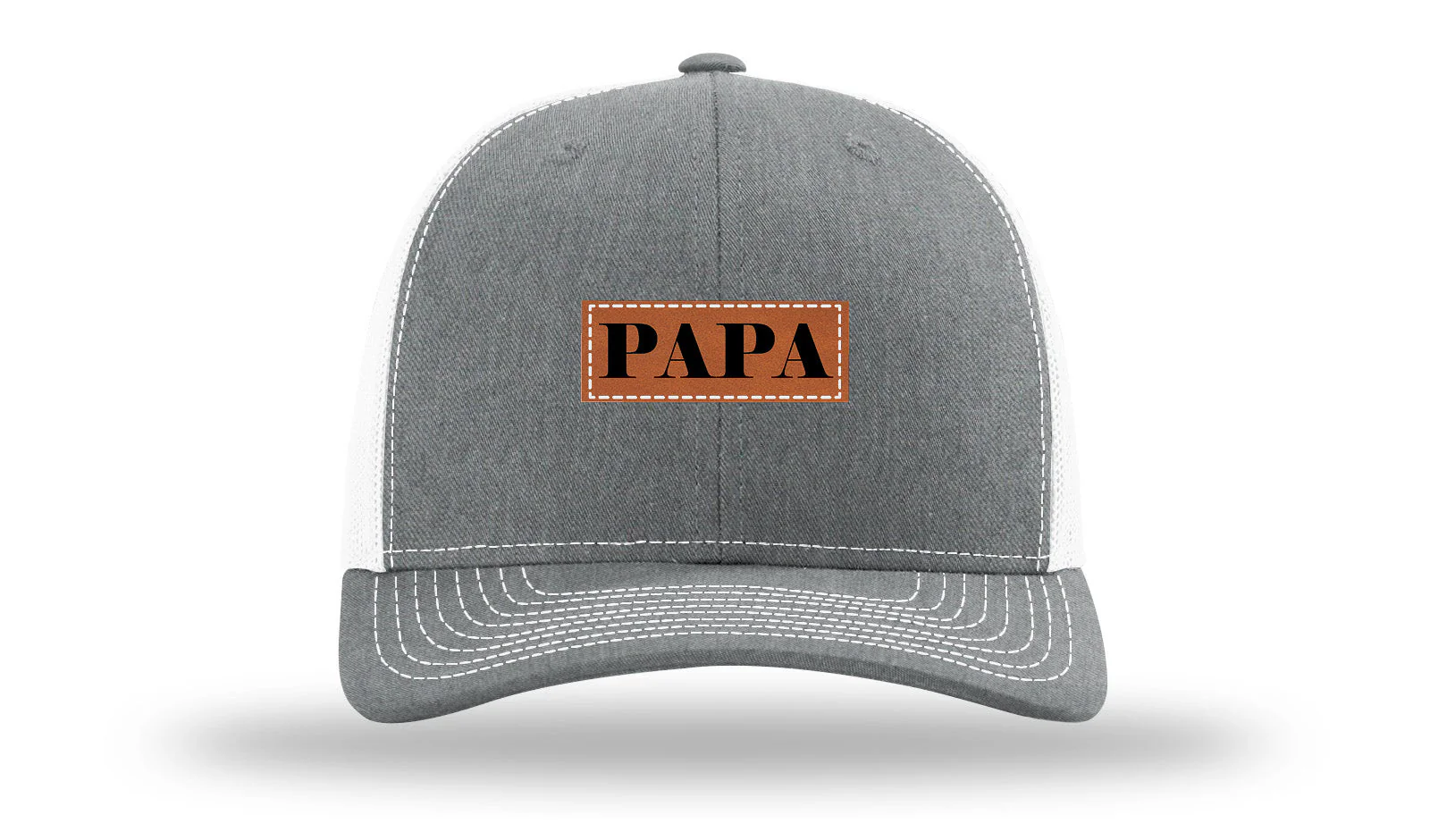 Papa Leather Patch Richardson 112 Hat - Image 21