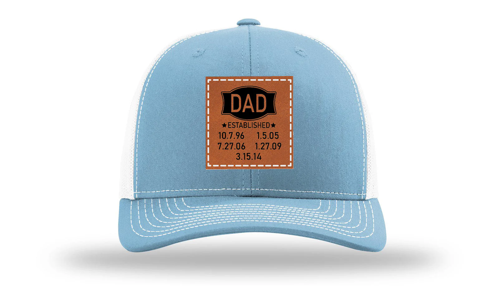 Dad Established Leather Patch Richardson 112 Hat - Image 19