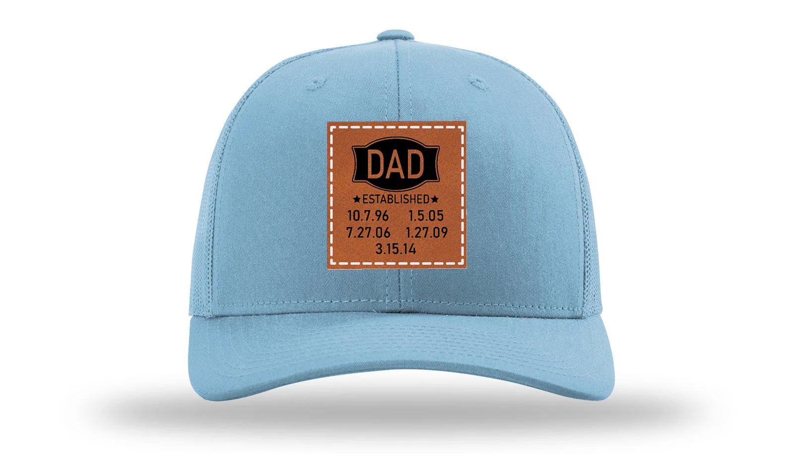 Dad Established Leather Patch Richardson 112 Hat - Image 2