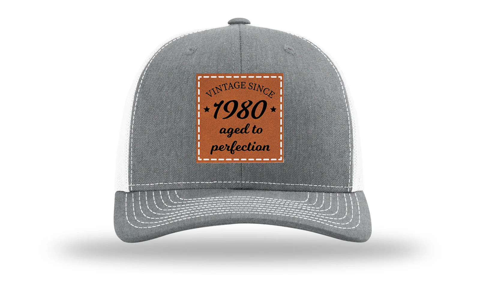 Aged To Perfection Leather Patch Richardson 112 Hat - Image 20