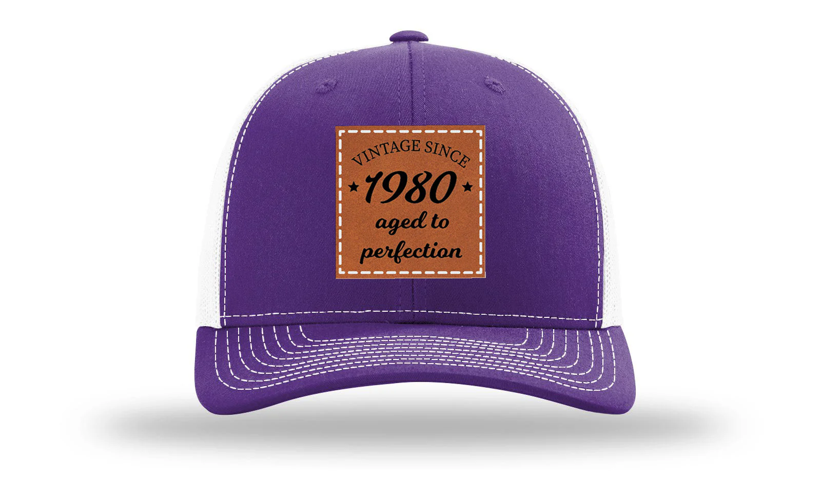 Aged To Perfection Leather Patch Richardson 112 Hat - Image 29