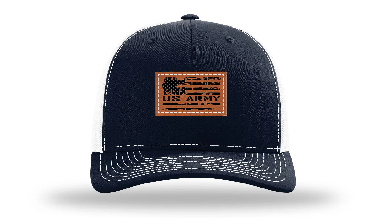 Army Flag Leather Patch Richardson 112 Hat - Image 29