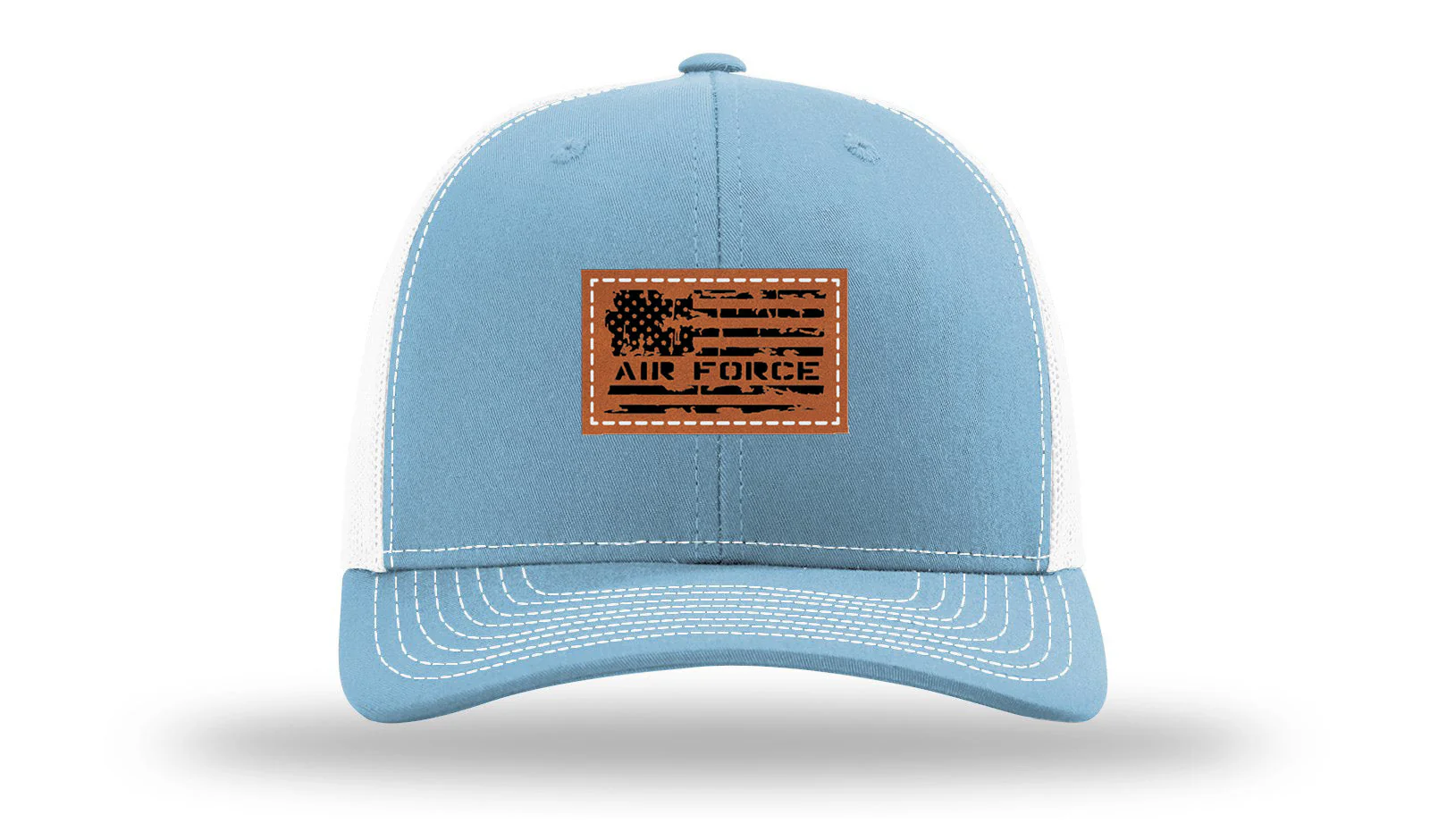 Air Force Flag Leather Patch Richardson 112 Hat - Image 19