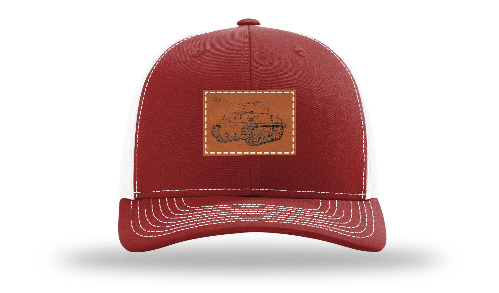 Tank Leather Patch Richardson 112 Hat - Image 9