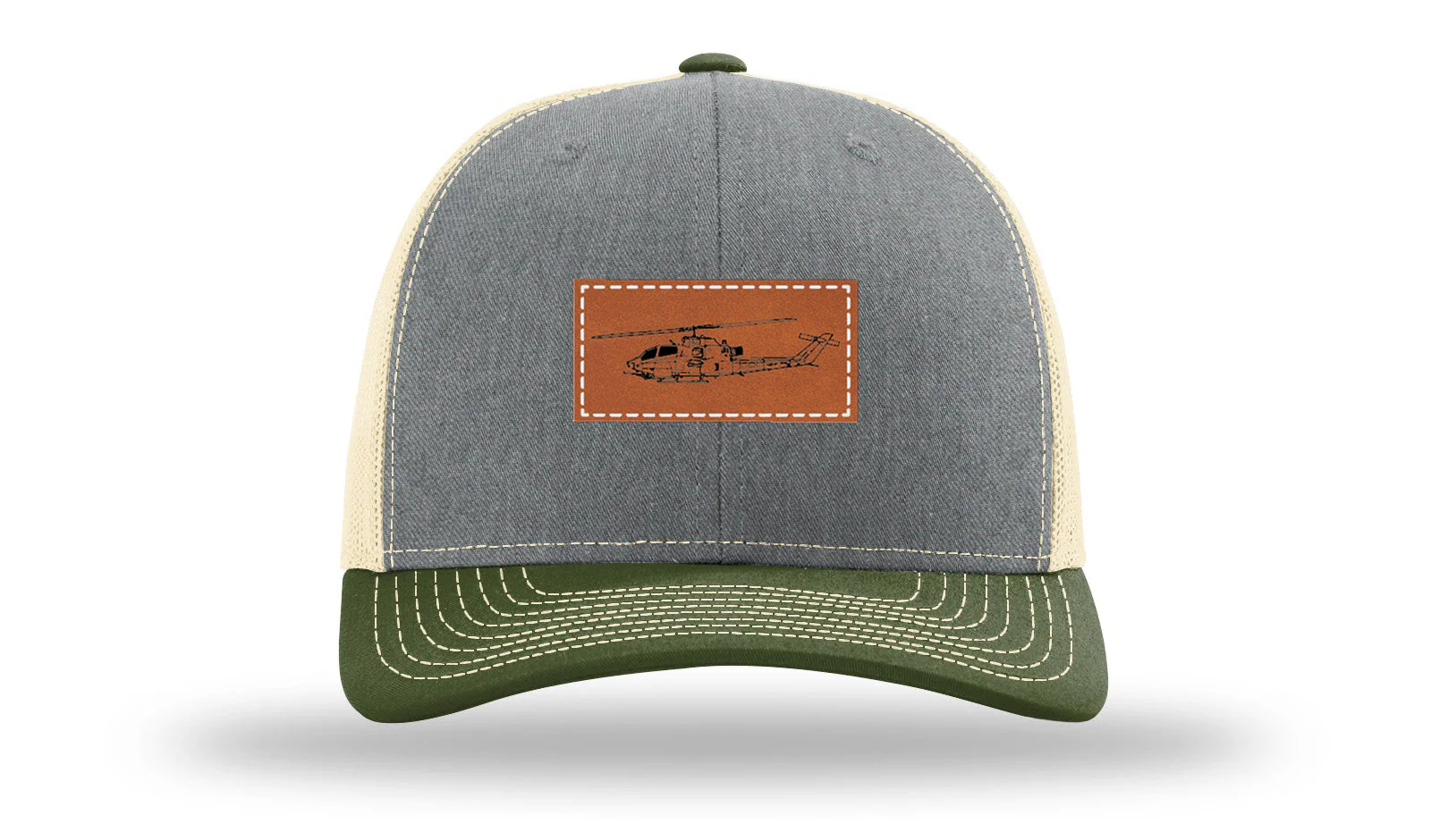 Cobra Leather Patch Richardson 112 Hat - Image 38