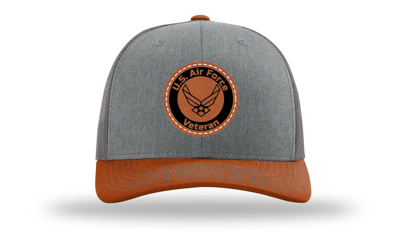 Air Force Veteran Leather Patch Richardson 112 Hat - Image 39