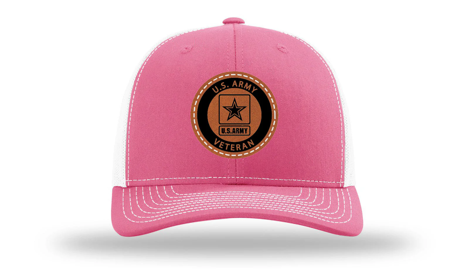 Army Veteran Leather Patch Richardson 112 Hat - Image 23