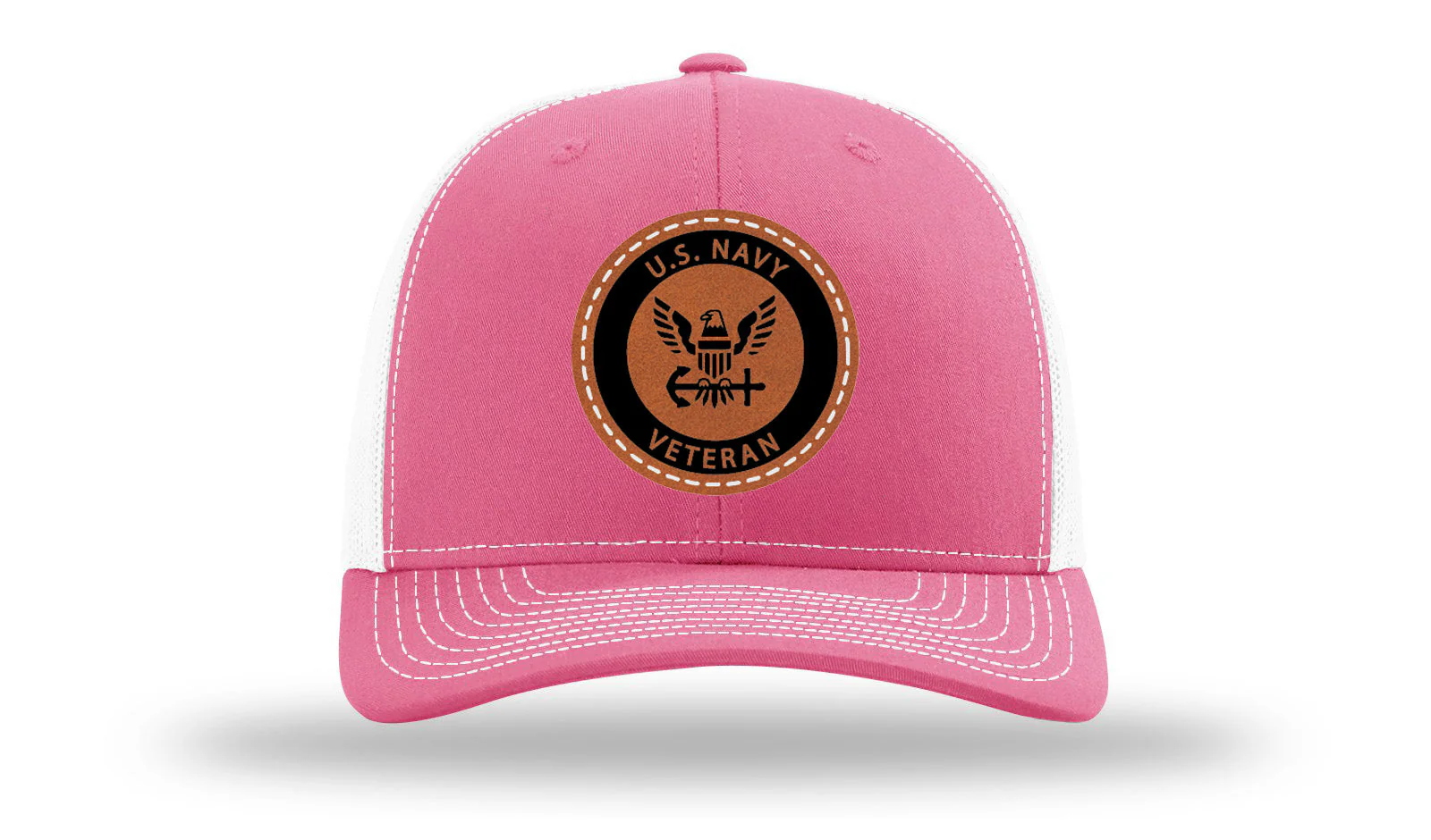 Navy Veteran Leather Patch Richardson 112 Hat - Image 22