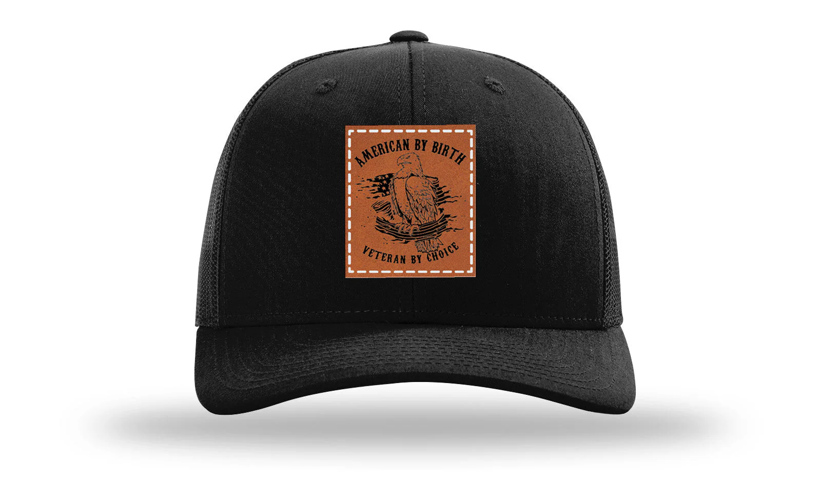 Veteran By Choice Leather Patch Richardson 112 Hat