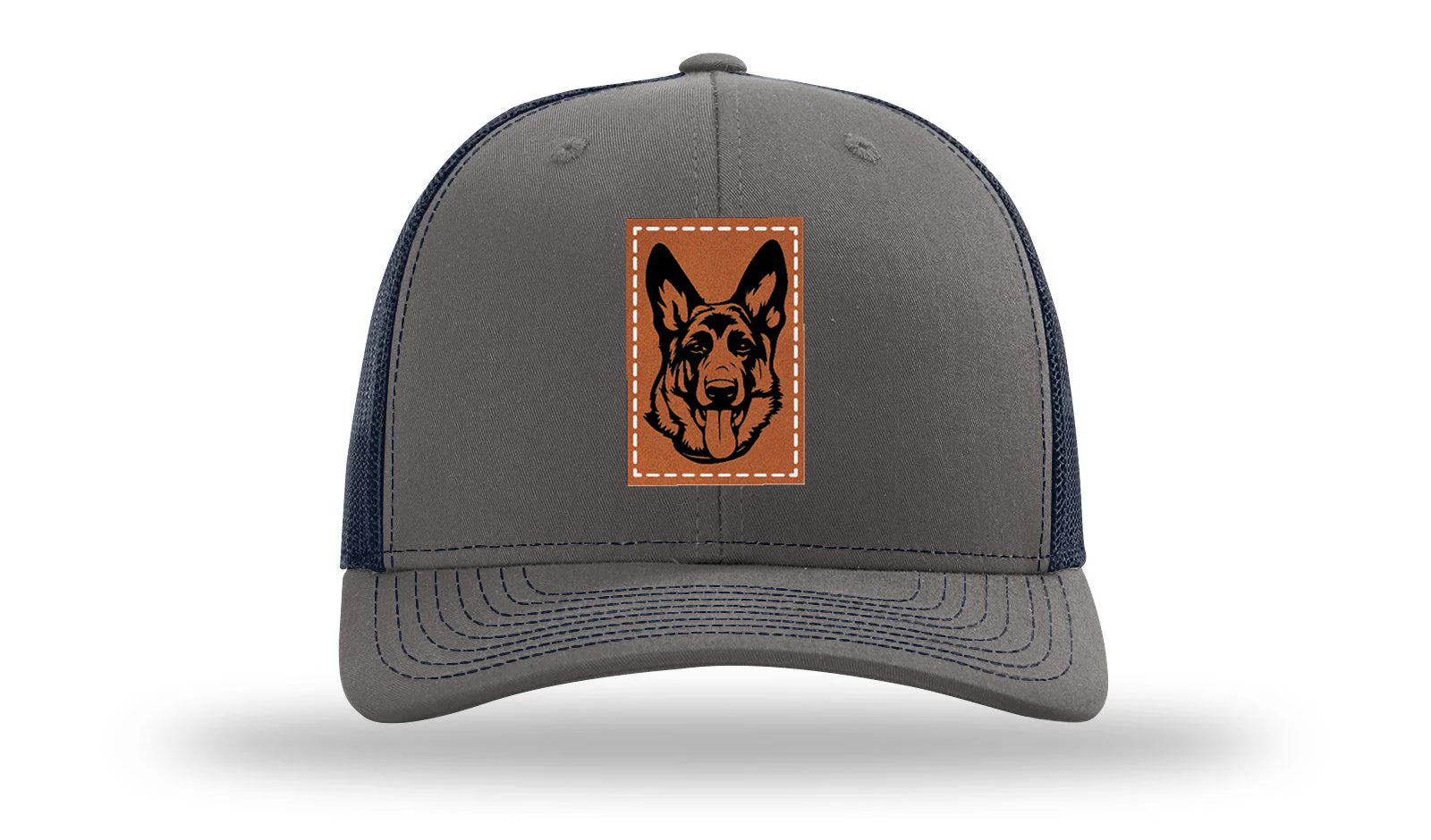 German Sheppard Leather Patch Richardson 112 Hat - Image 13