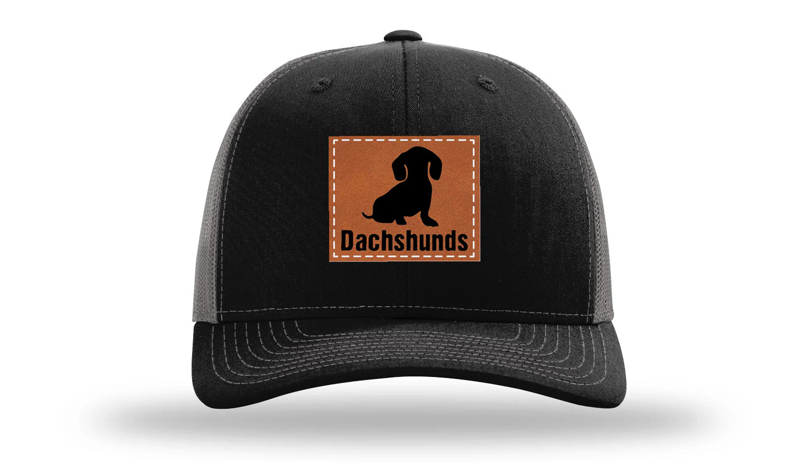 Dachshunds Leather Patch Richardson 112 Hat - Image 6