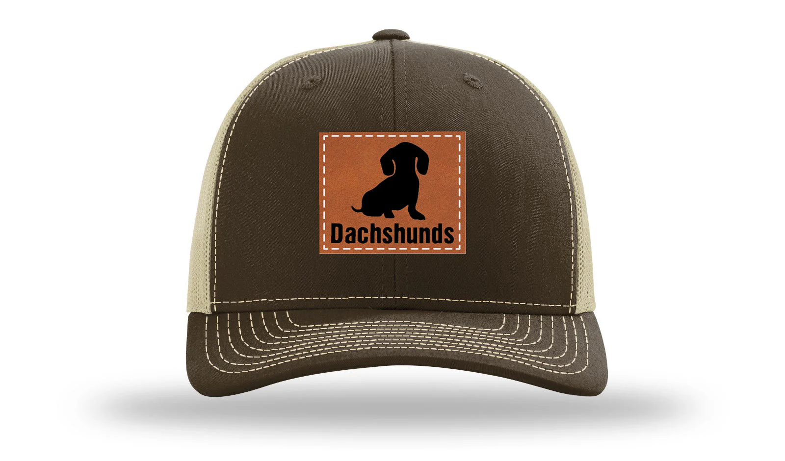 Dachshunds Leather Patch Richardson 112 Hat - Image 8