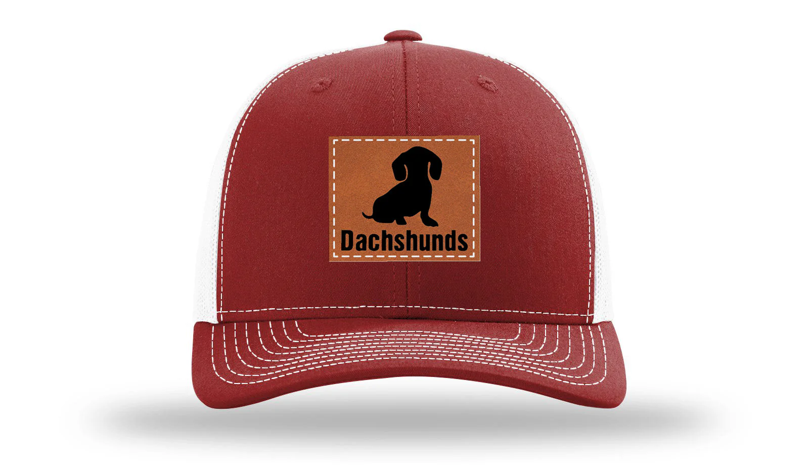 Dachshunds Leather Patch Richardson 112 Hat - Image 9