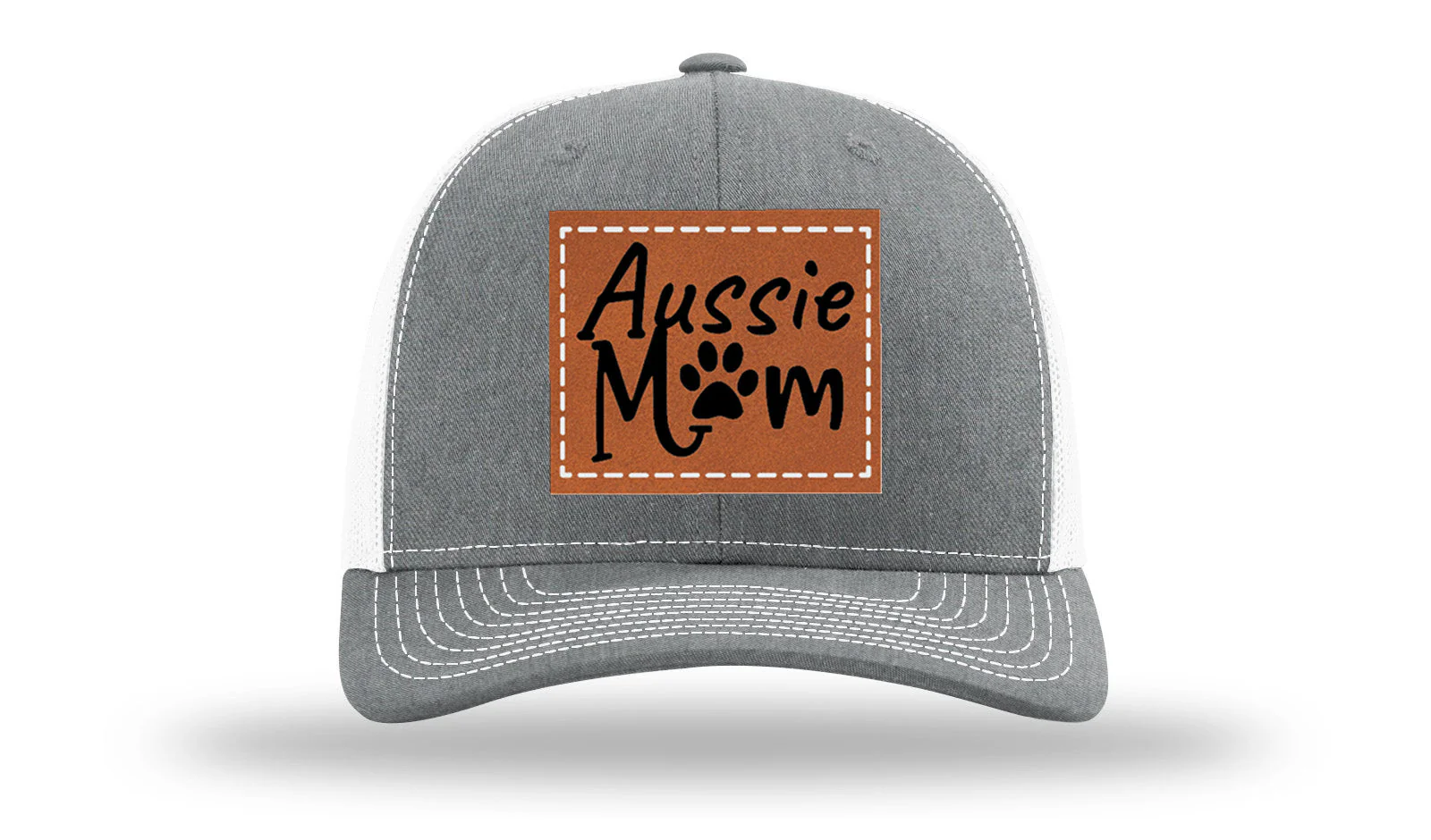 Aussie Mom Leather Patch Richardson 112 Hat - Image 20
