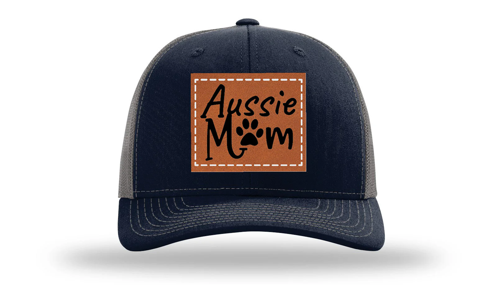Aussie Mom Leather Patch Richardson 112 Hat - Image 26