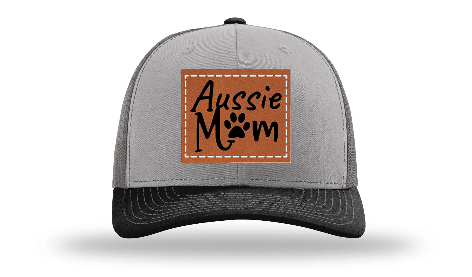 Aussie Mom Leather Patch Richardson 112 Hat - Image 32