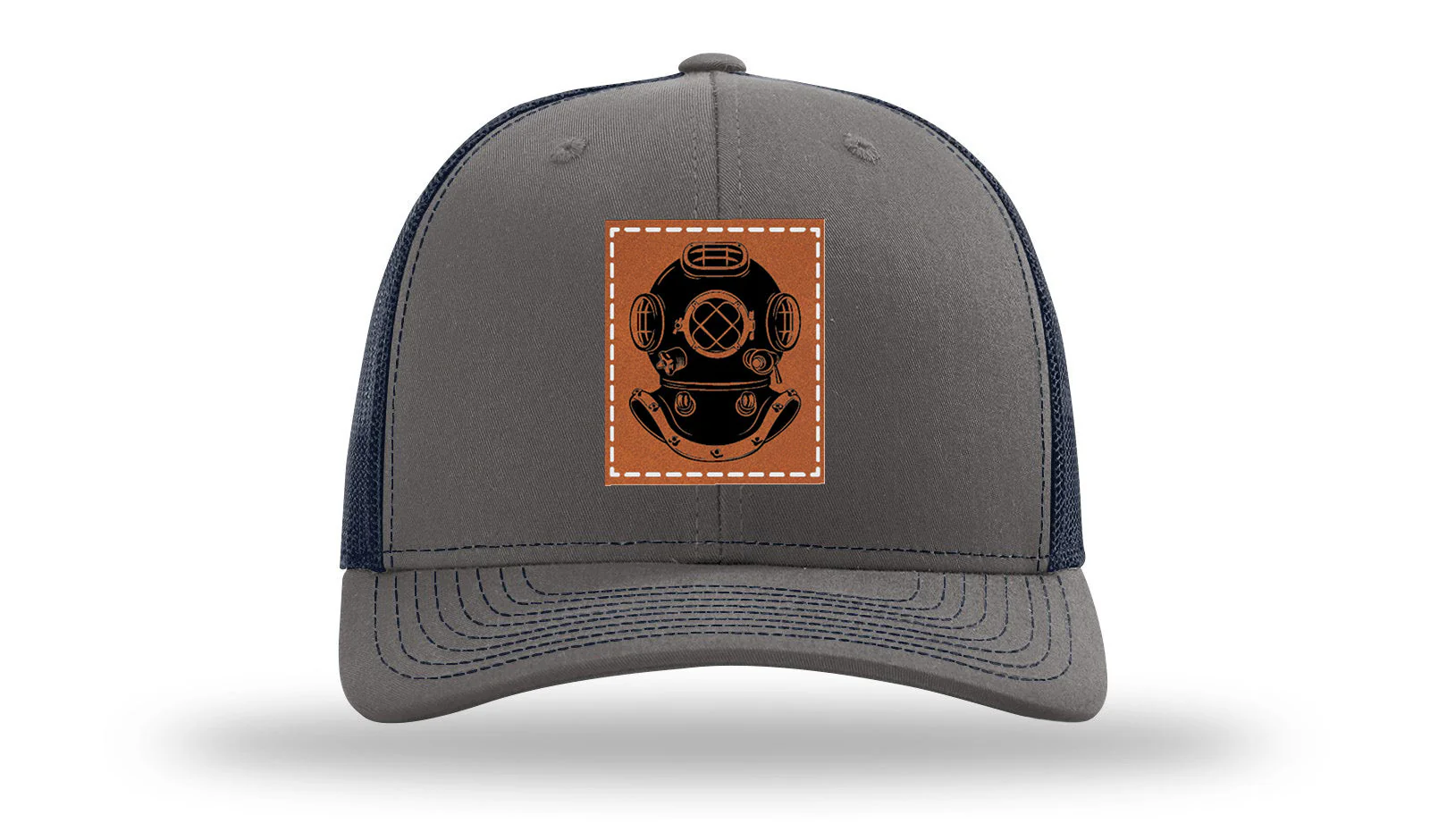 Dive Helmet Leather Patch Richardson 112 Hat - Image 13