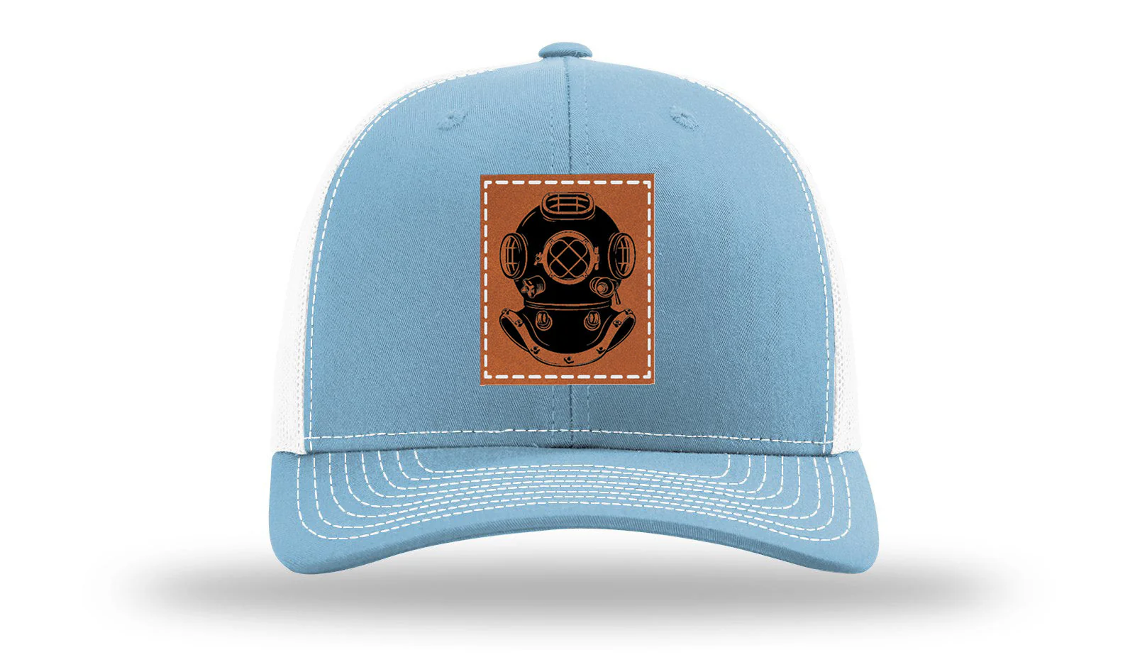 Dive Helmet Leather Patch Richardson 112 Hat - Image 19