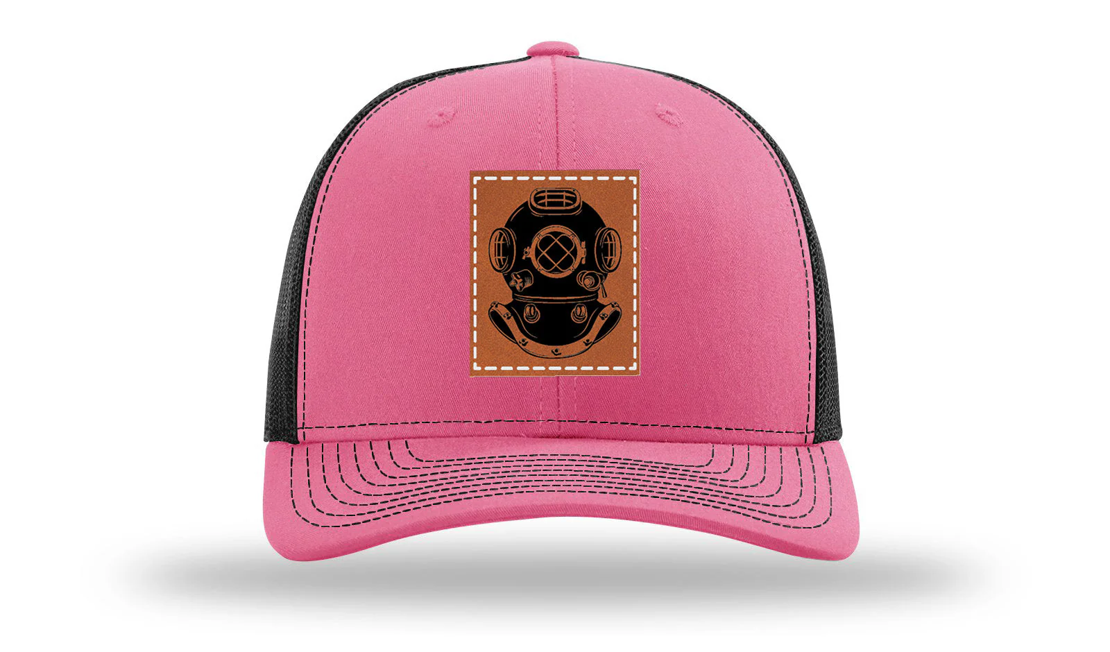 Dive Helmet Leather Patch Richardson 112 Hat - Image 22