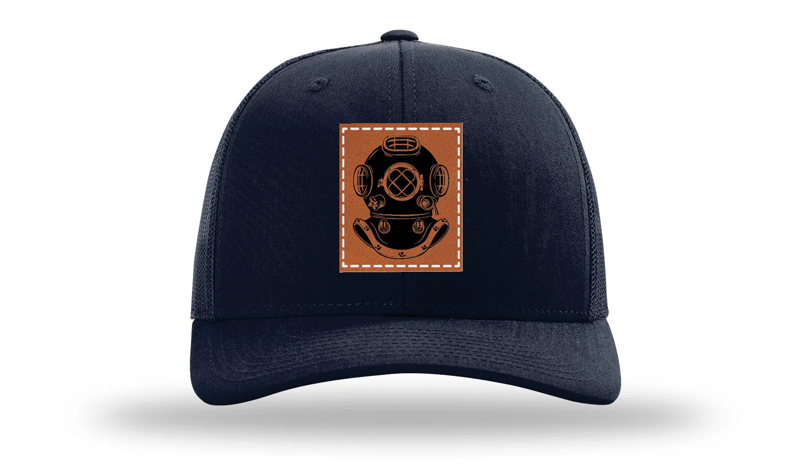 Dive Helmet Leather Patch Richardson 112 Hat - Image 4
