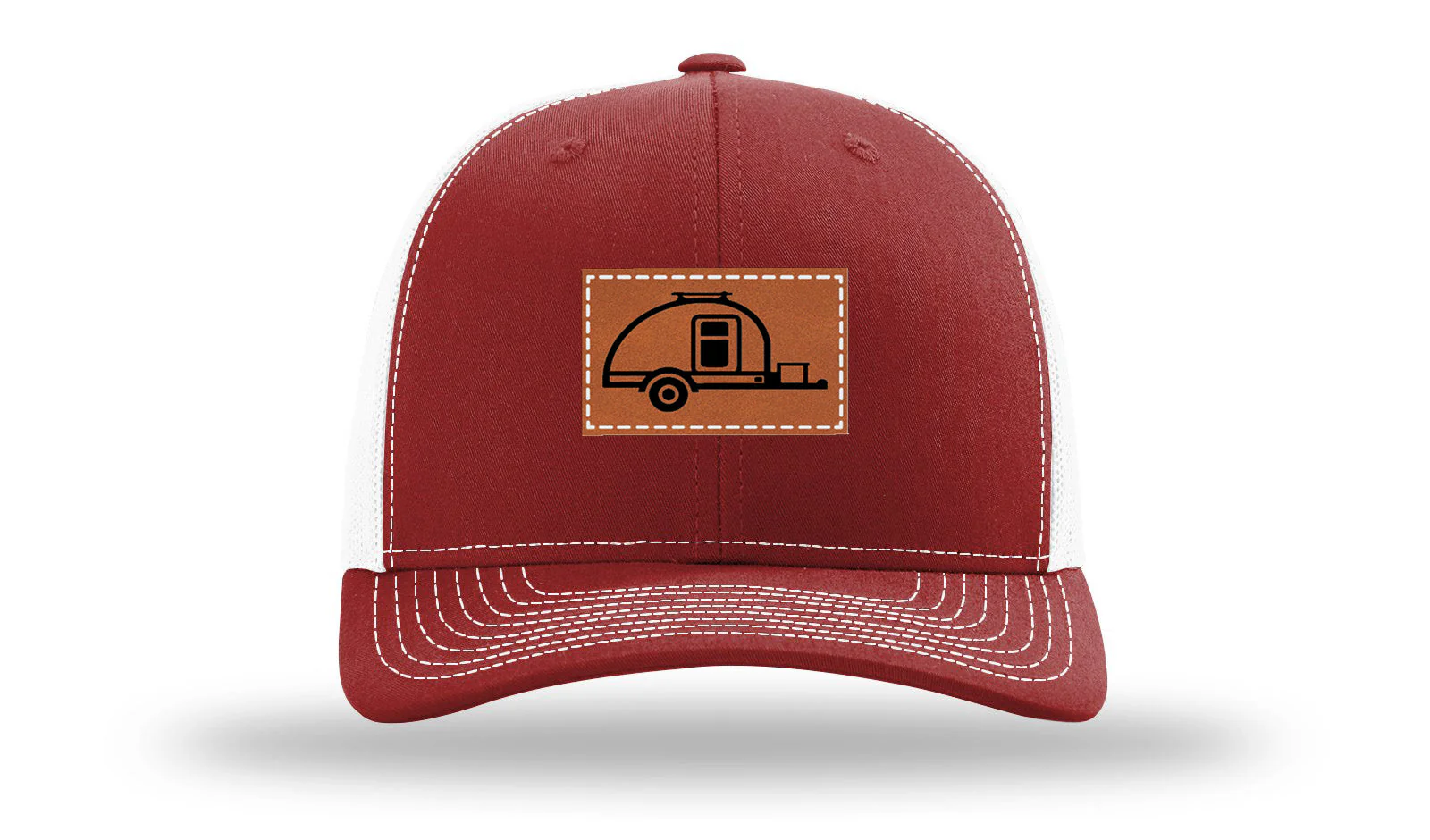 Camper Leather Patch Richardson 112 Hat - Image 9