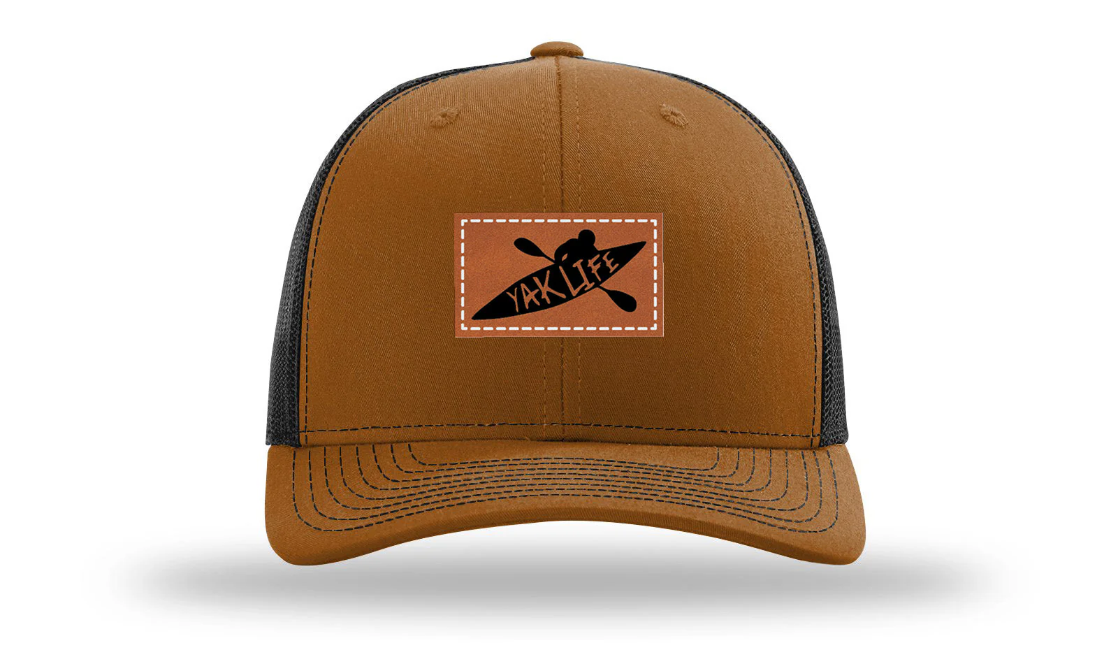 Yak Life Leather Patch Richardson 112 Hat - Image 10