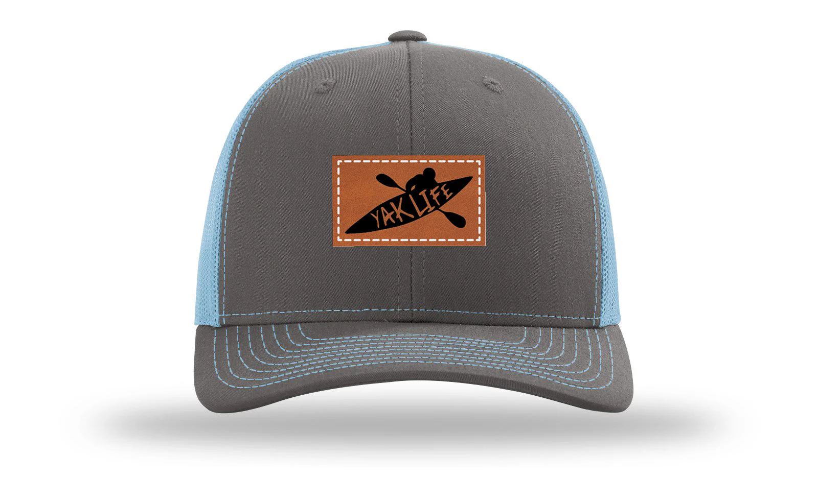 Yak Life Leather Patch Richardson 112 Hat - Image 12