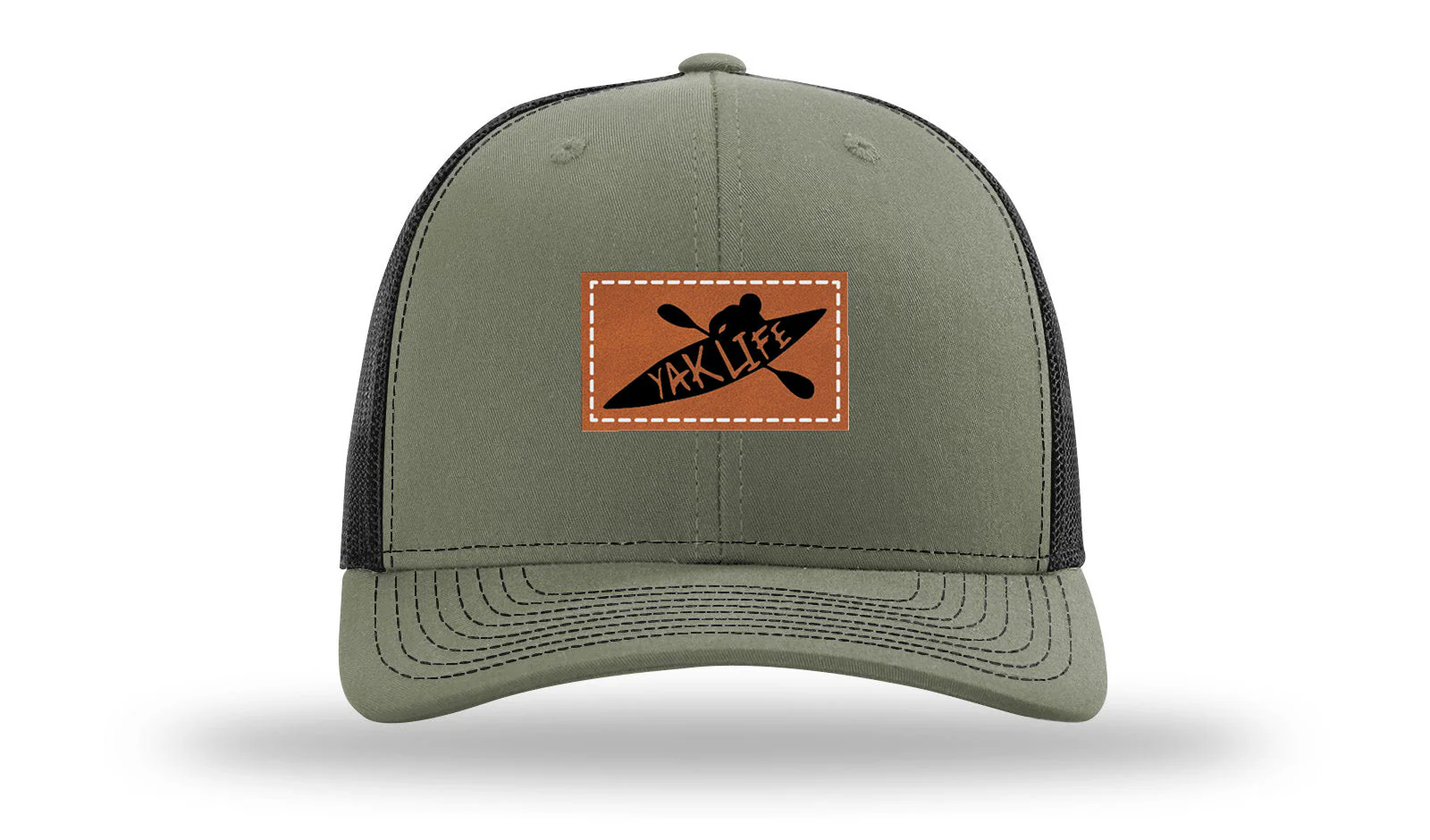 Yak Life Leather Patch Richardson 112 Hat - Image 25