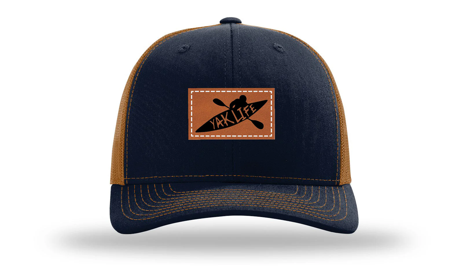 Yak Life Leather Patch Richardson 112 Hat - Image 26