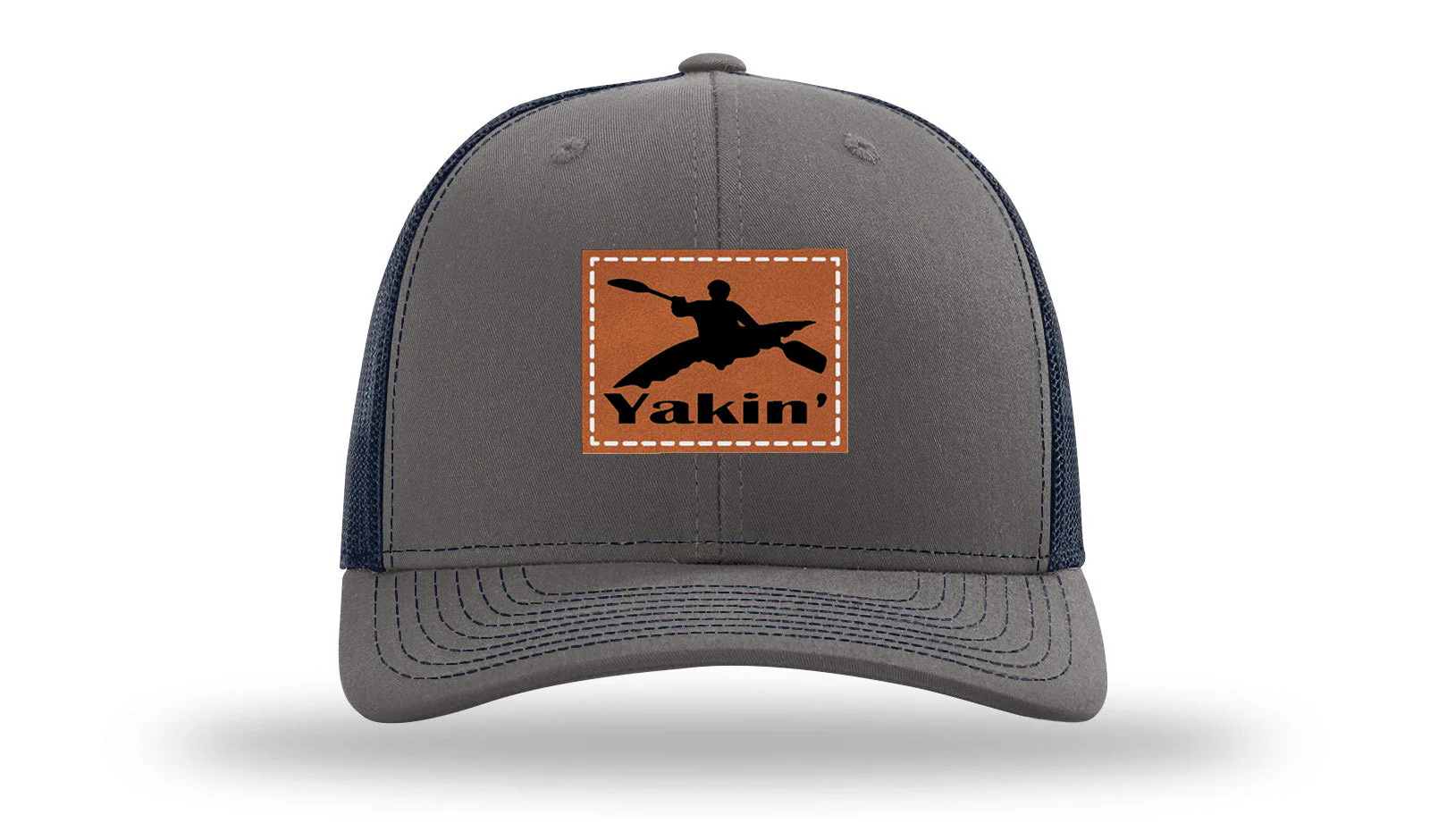 Yakin' Leather Patch Richardson 112 Hat - Image 13