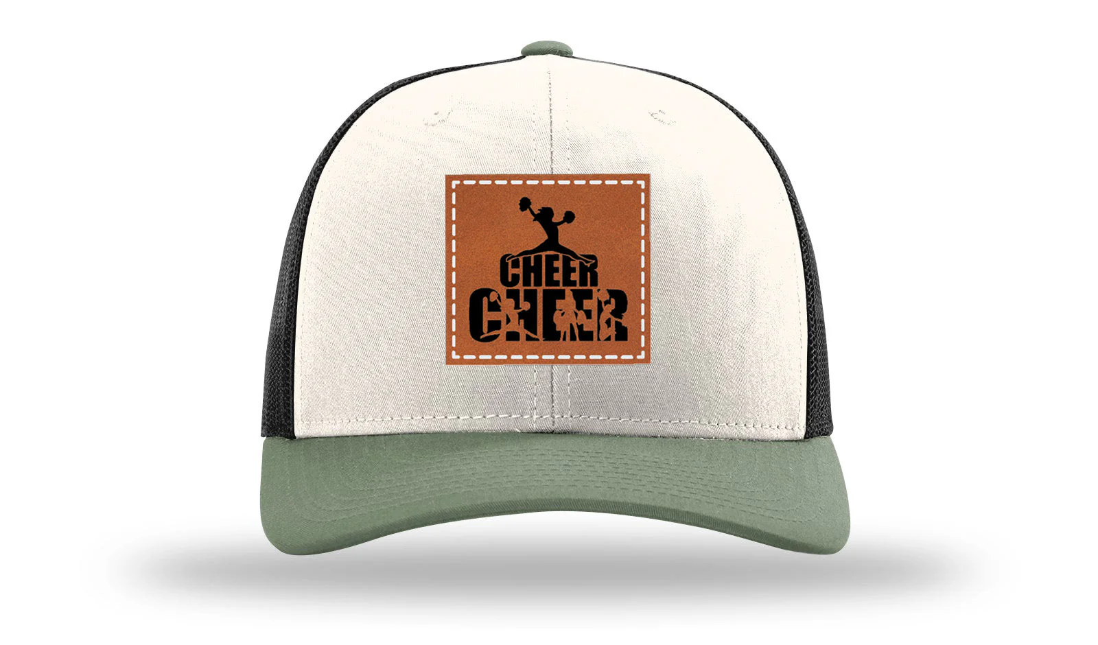 Cheer Leather Patch Richardson 112 Hat - Image 35