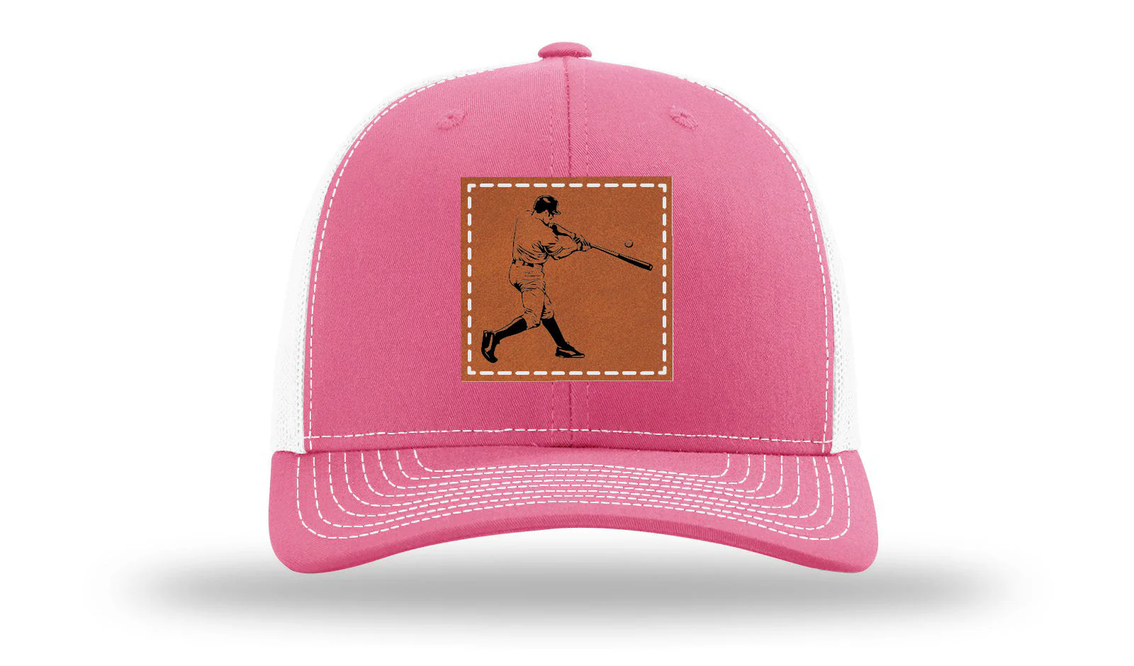 Baseball Player Leather Patch Richardson 112 Hat - Image 23