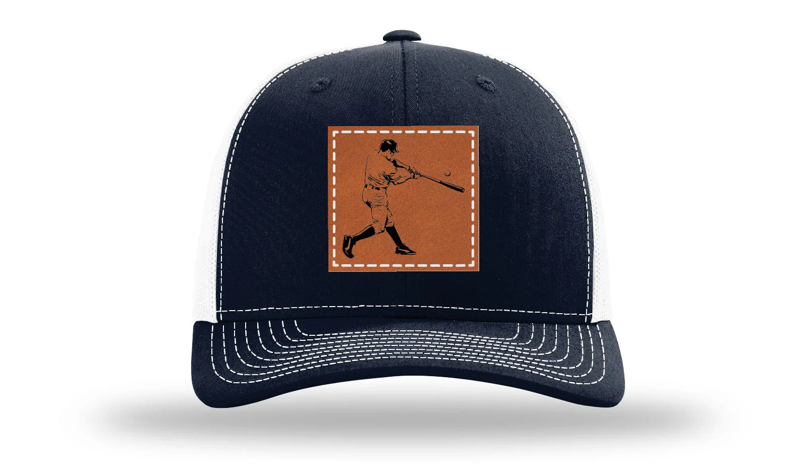 Baseball Player Leather Patch Richardson 112 Hat - Image 29