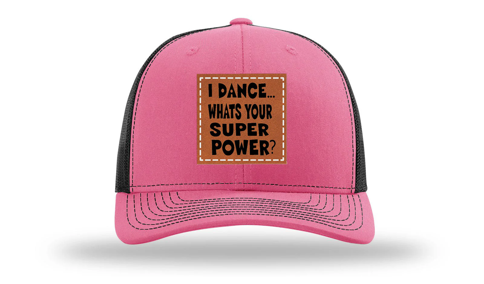 Dance Is My Superpower Leather Patch Richardson 112 Hat - Image 21