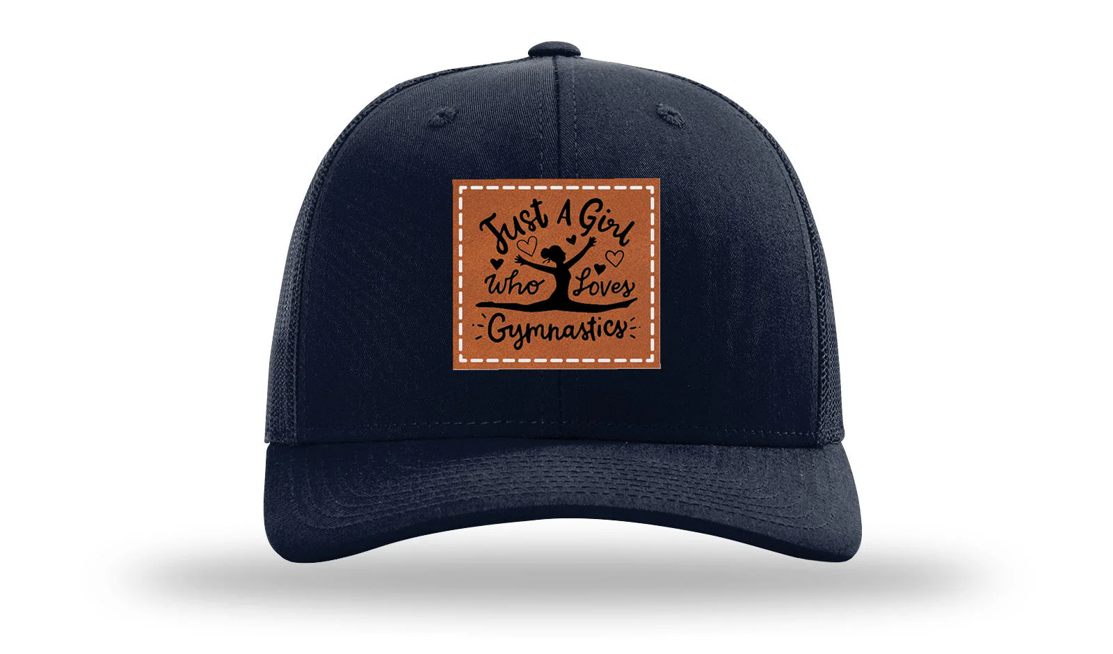 Gymnastics Leather Patch Richardson 112 Hat - Image 4