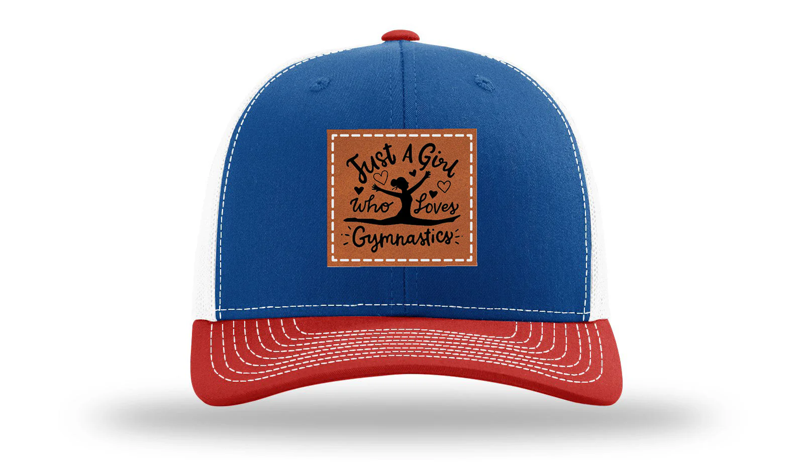 Gymnastics Leather Patch Richardson 112 Hat - Image 42