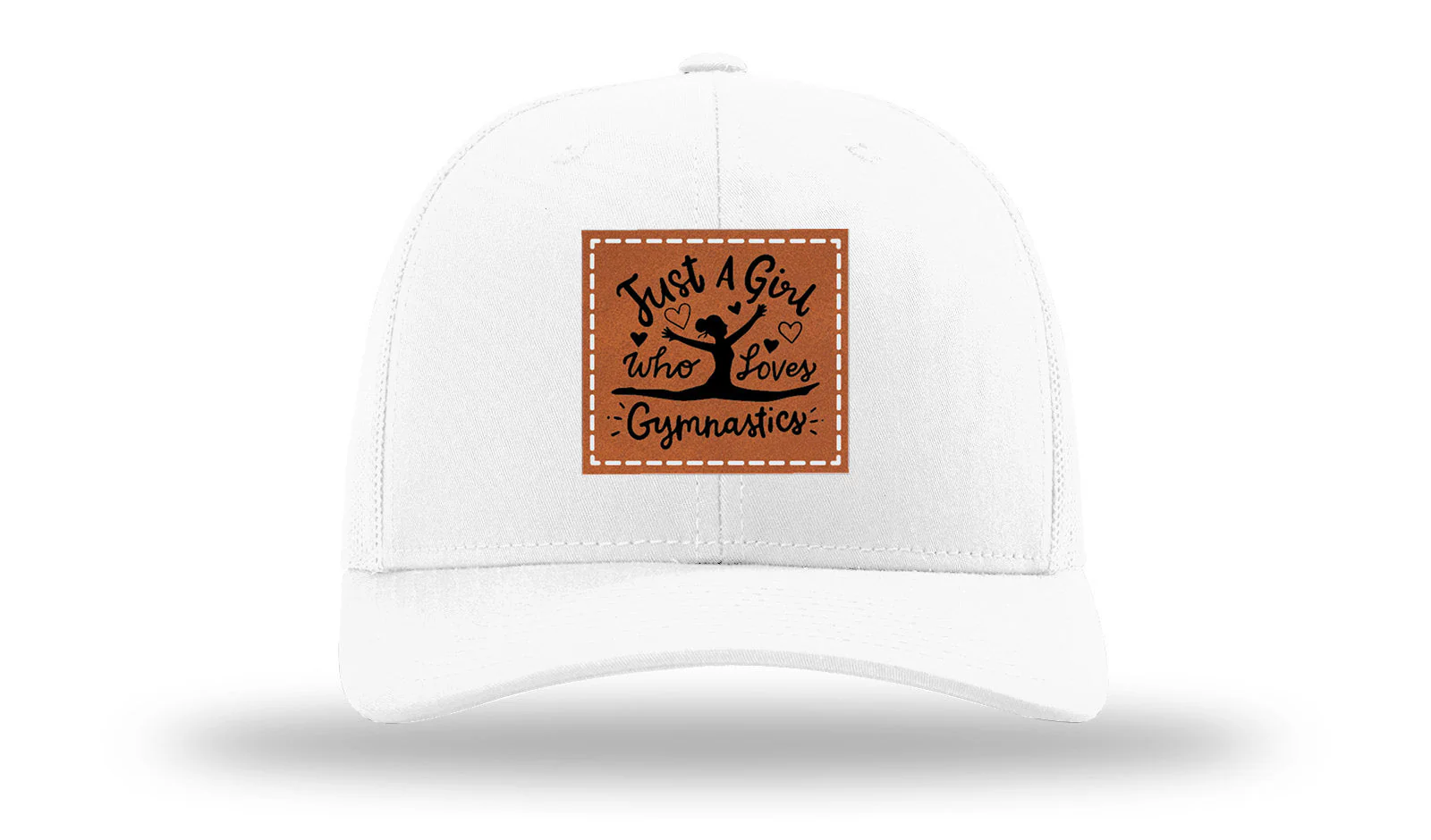 Gymnastics Leather Patch Richardson 112 Hat - Image 5