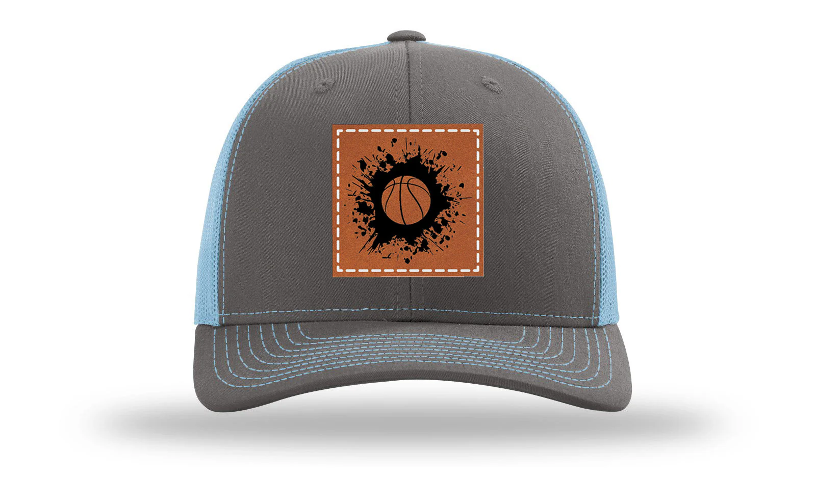Basketball Leather Patch Richardson 112 Hat - Image 12
