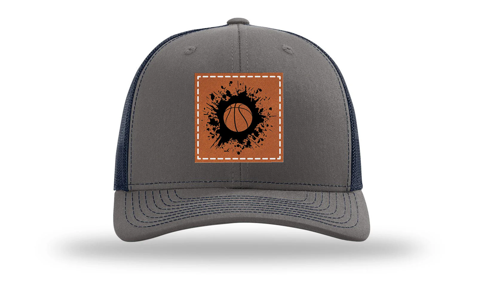 Basketball Leather Patch Richardson 112 Hat - Image 13