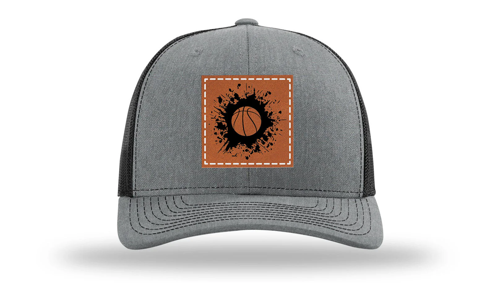 Basketball Leather Patch Richardson 112 Hat - Image 20