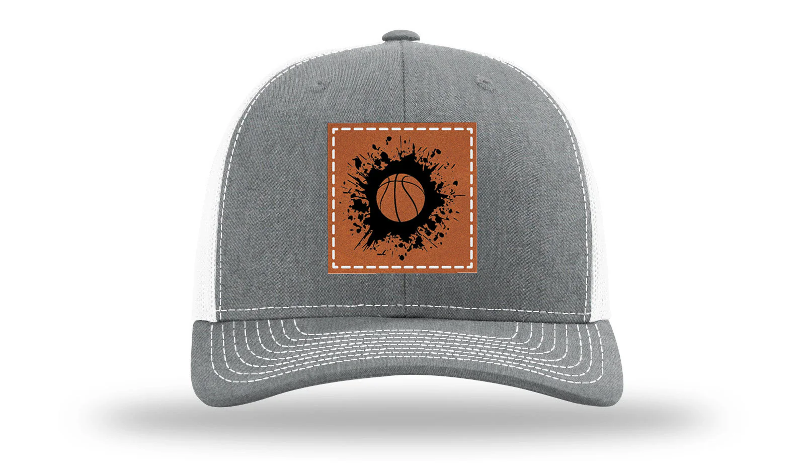 Basketball Leather Patch Richardson 112 Hat - Image 21