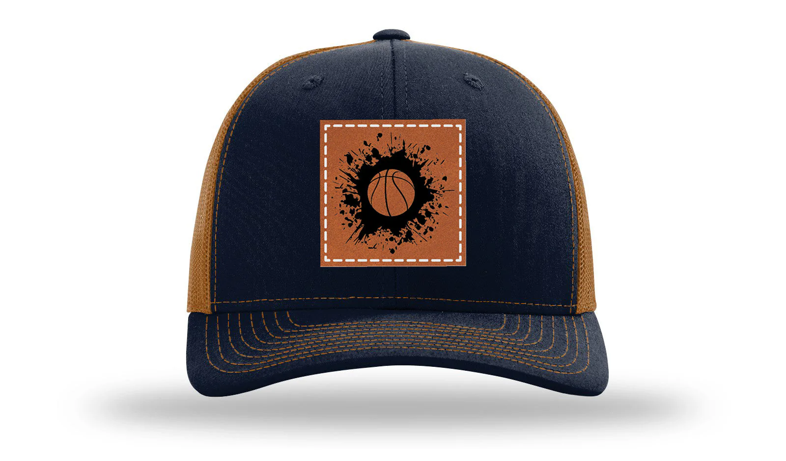 Basketball Leather Patch Richardson 112 Hat - Image 26