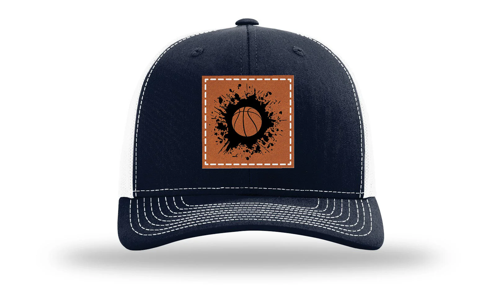 Basketball Leather Patch Richardson 112 Hat - Image 29