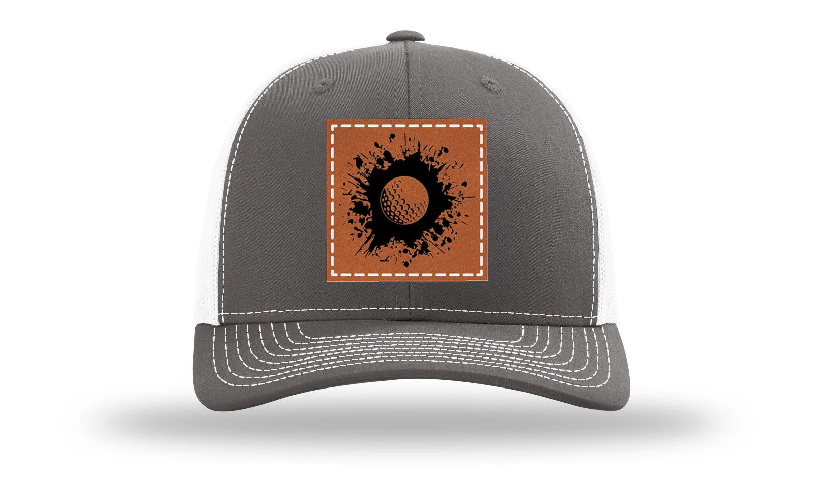 Golf Leather Patch Richardson 112 Hat - Image 16