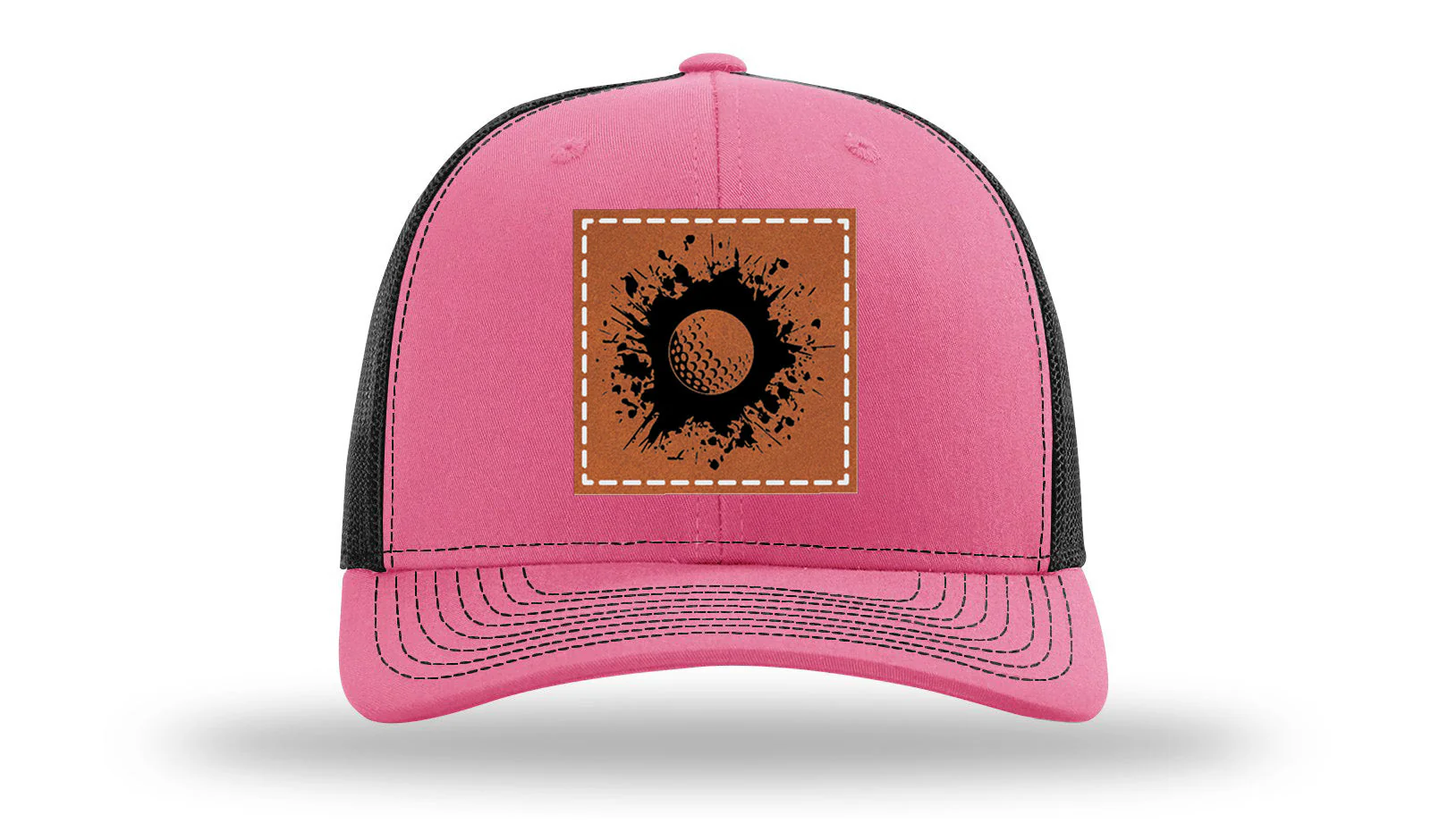 Golf Leather Patch Richardson 112 Hat - Image 22