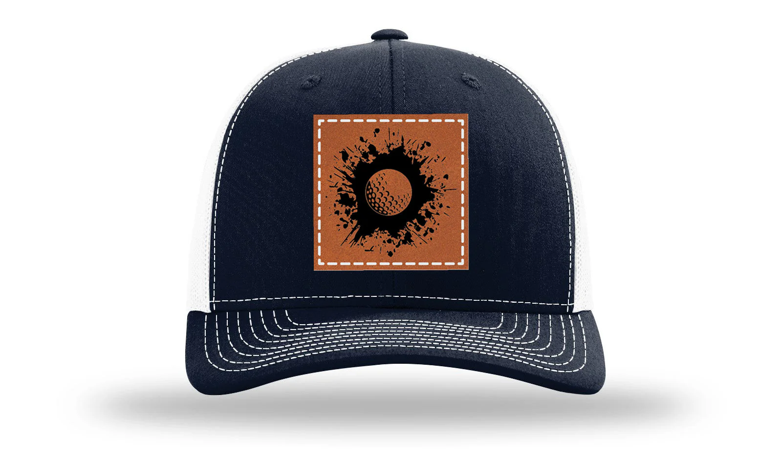 Golf Leather Patch Richardson 112 Hat - Image 29