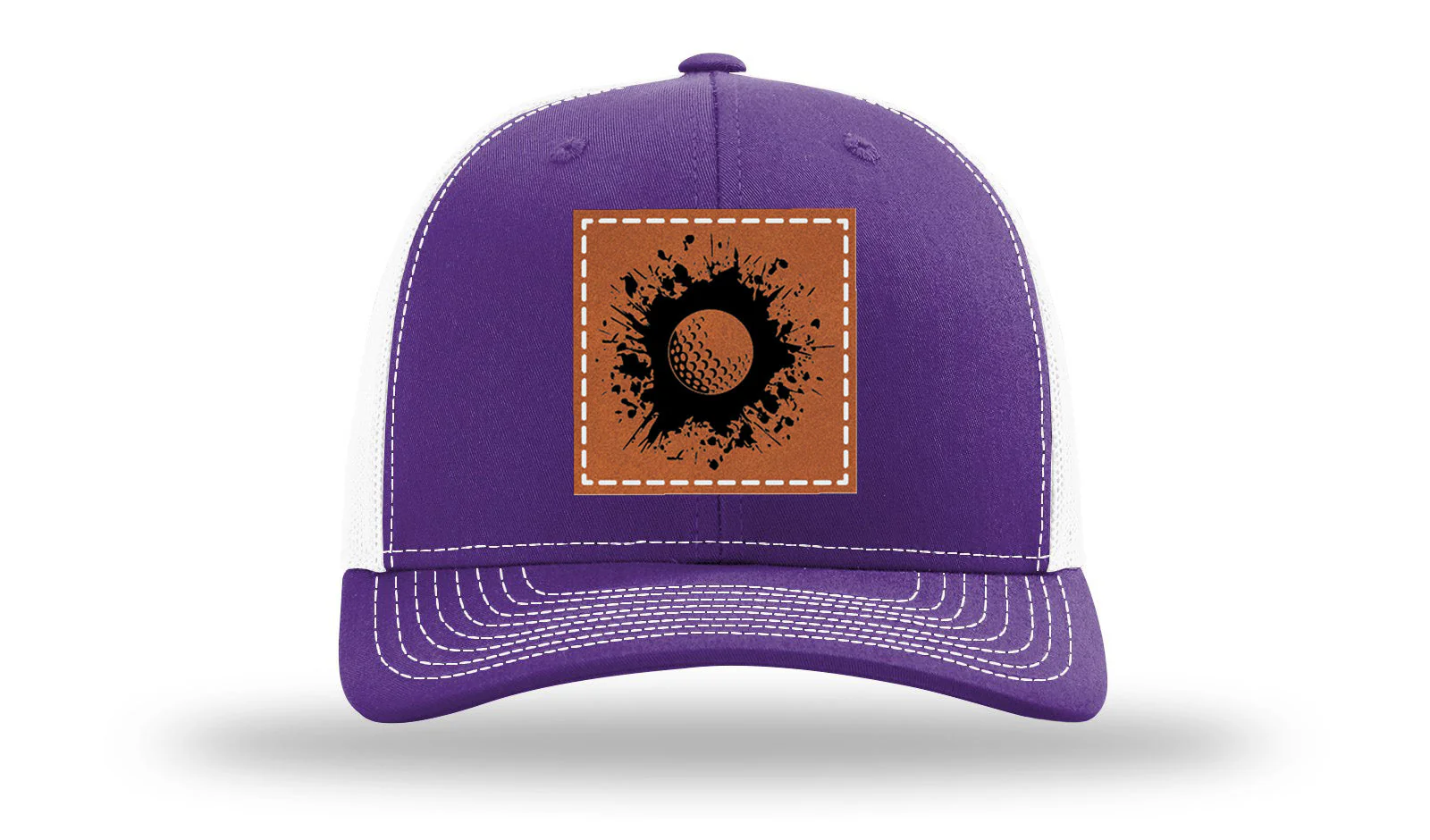Golf Leather Patch Richardson 112 Hat - Image 30