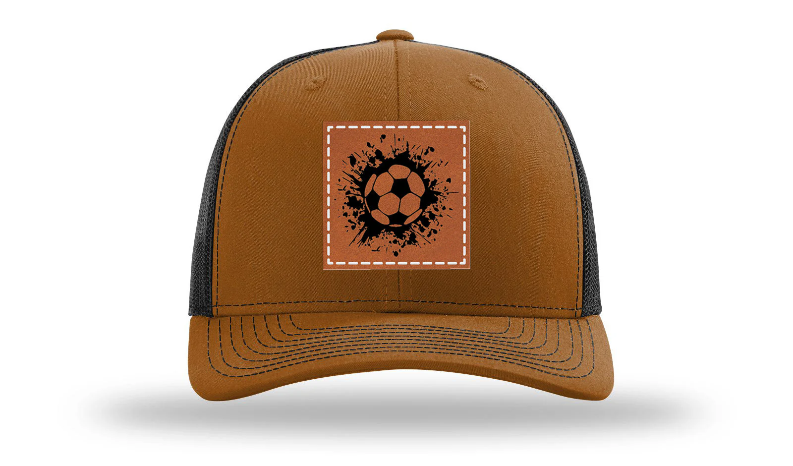 Soccer Leather Patch Richardson 112 Hat - Image 10